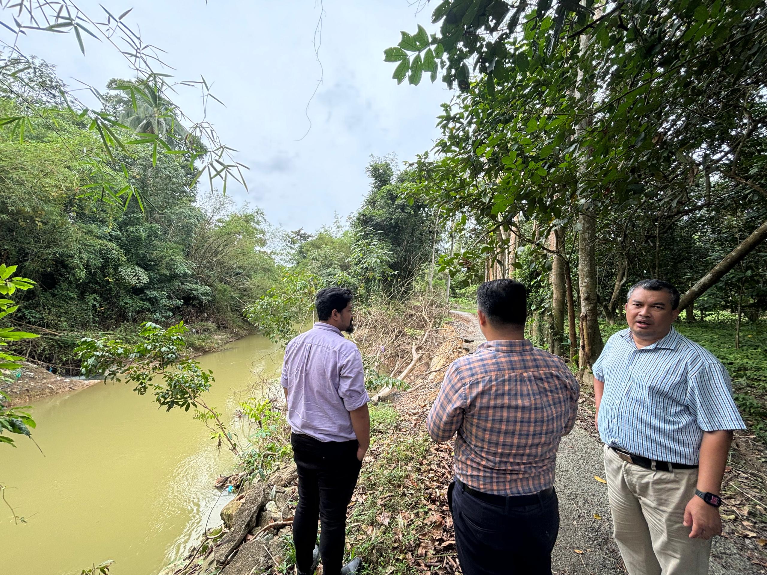 Lawatan Berkaitan Pengurusan Sumber Air Di Sekitar Jajahan Pasir Puteh